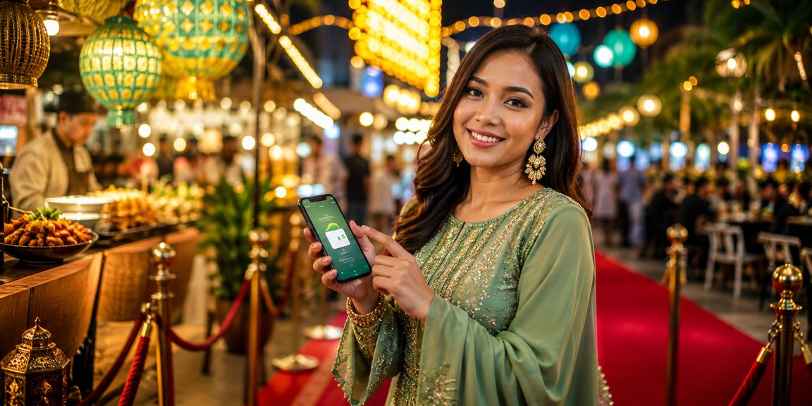 Paparan deposit sempena Hari Raya di hentqi20 Kuala Lumpur